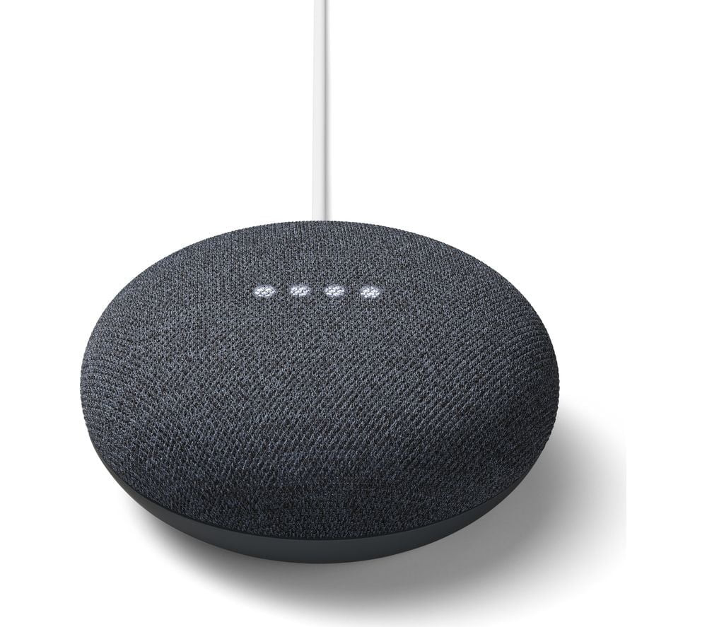 Google Nest Mini (2nd Generation) Smart Speaker With Google Assistant- Charcoal Color