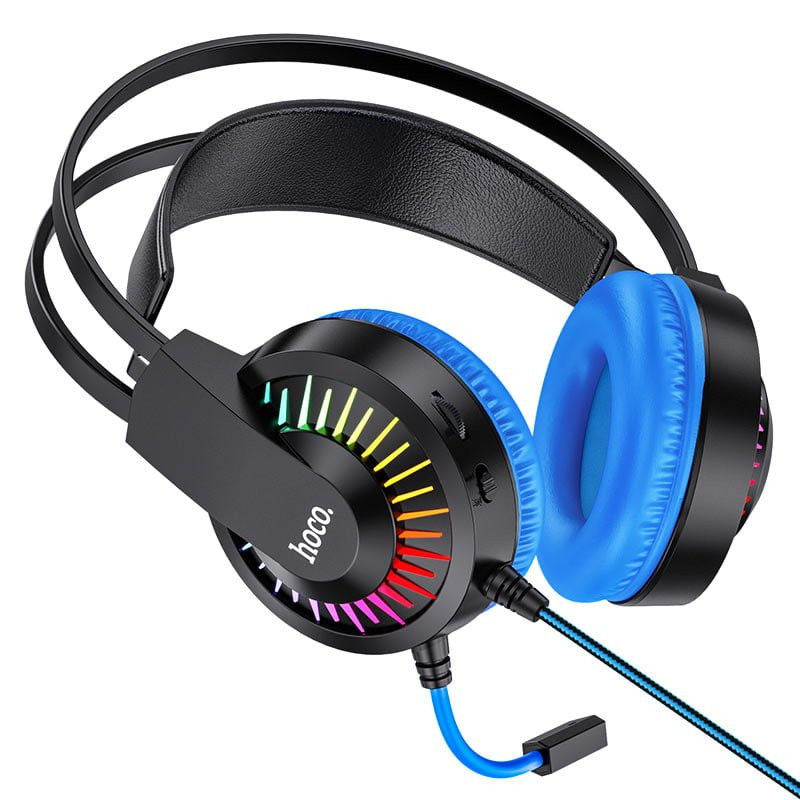 Hoco W105 Gaming Headset – Blue Color