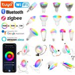 Cross-Border Popular Dimming and Color Remote Control Voice Control 10W Plastic-Coated Aluminum Graffiti Wifi Smart Light Bulb - Image 5