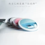 Rechargeable Mobile Phone Fill Light Live Broadcast Rk12 Clip Light Selfie Light Portable Lighting Photo Beauty Light Ring Light - Image 2