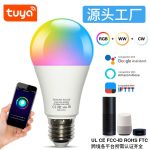 Wifi Smart Light Bulb Alexa Voice Control Rgbcw Dimming and Color A19 Bulb Graffiti Smart Life
